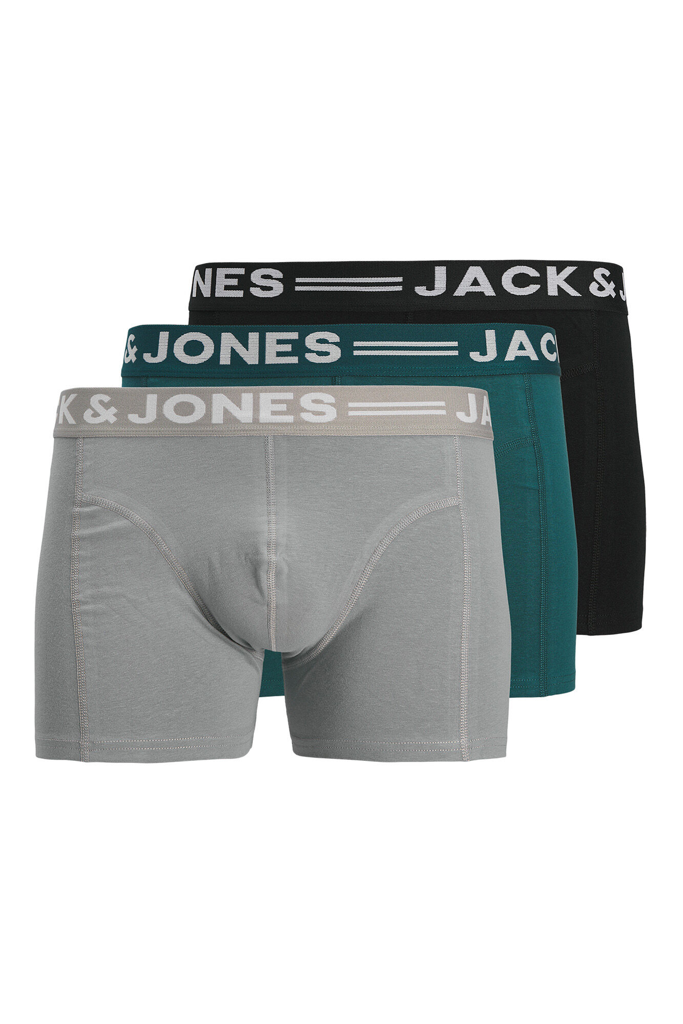 Jack & Jones Pack de 3 boxers com logo