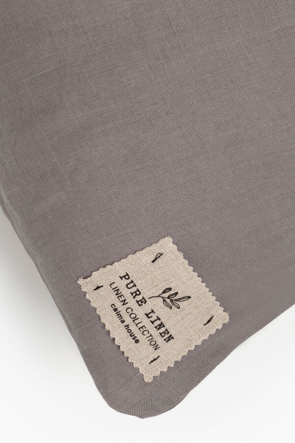 Womensecret Dark grey Lino 60 x 60 cushion cover szürke