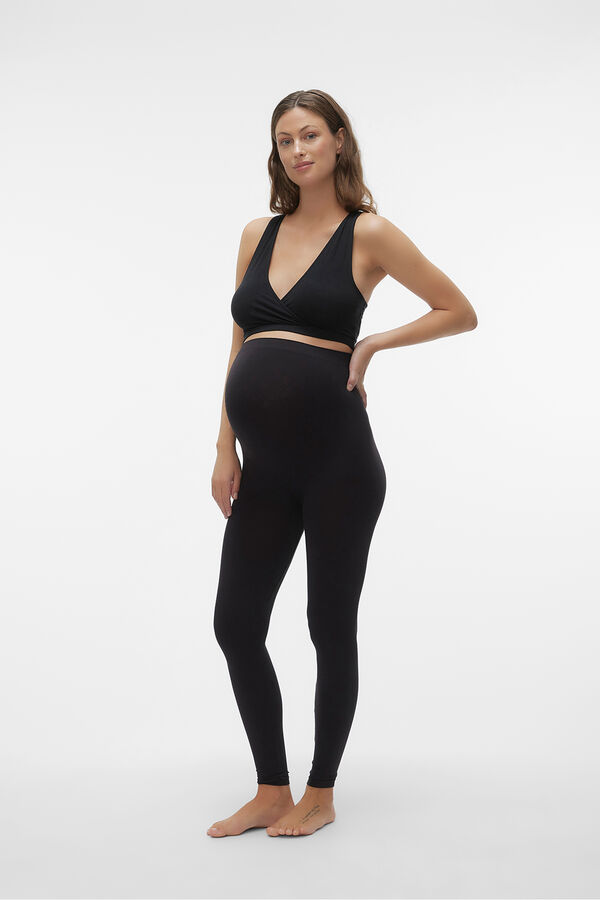 Mamalicious Organic cotton maternity bras black