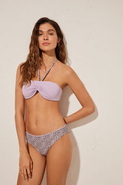Womensecret Braga bikini clásica reversible lila morado/lila
