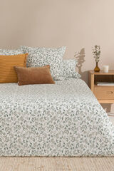 Womensecret Leaf print cotton duvet cover. For an 80-90 cm bed. blanc