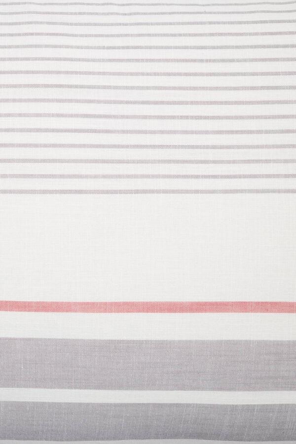 Womensecret 2-pack striped cotton Set of two pillowcase grey