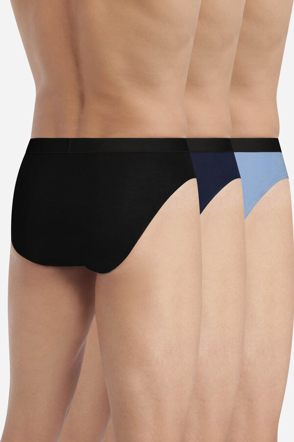 DIM Pack 3 slips v&aacute;rias cores estampado