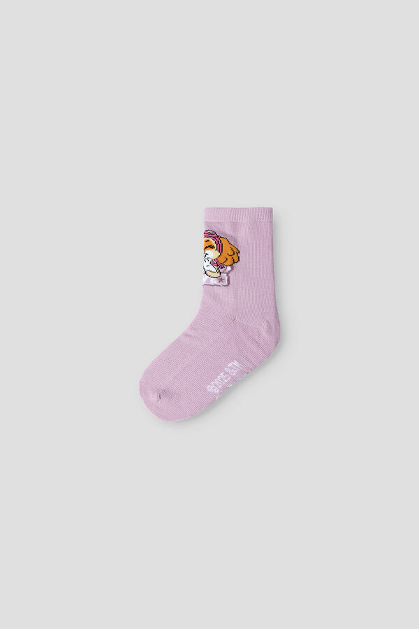 Name it Paw Patrol Mid-Calf Sock pink