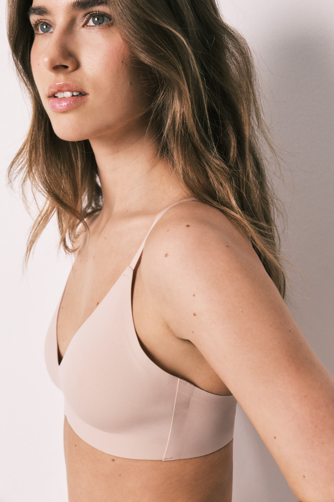 Women'secret Trouglasti top grudnjak tofee NAKED