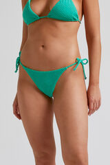 Womensecret UltraGreen side-tie bikini bottoms Zelena