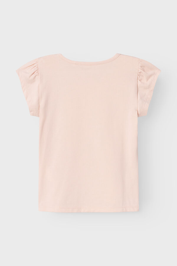 Womensecret Girls' short-sleeved Frozen T-shirt rózsaszín