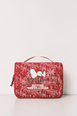 Women'secret Stitch hanging vanity case red