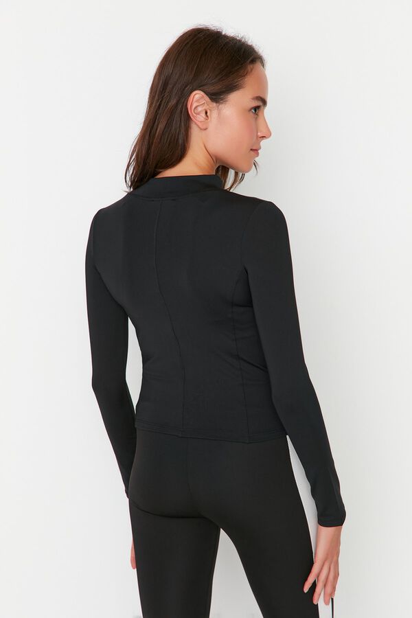 Trendyol Chaqueta deportiva costuras negro