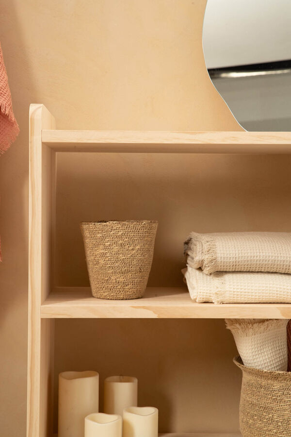 Calma House Macetero Arakame Top diam.15 x Base diam.10 x 15 Natural nude