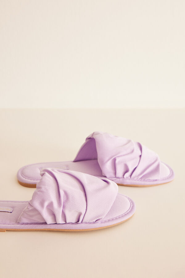 Womensecret Lilac slippers pink