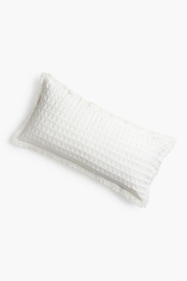 Womensecret Panal white 30 x 60 cushion cover blanc