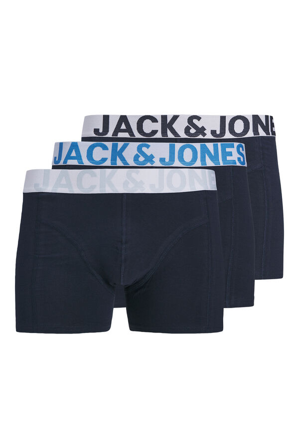 Jack & Jones Canvas vanity case blue