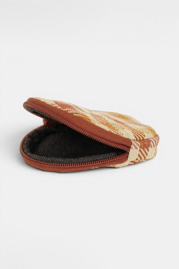 De La Mur Zia round purse brown