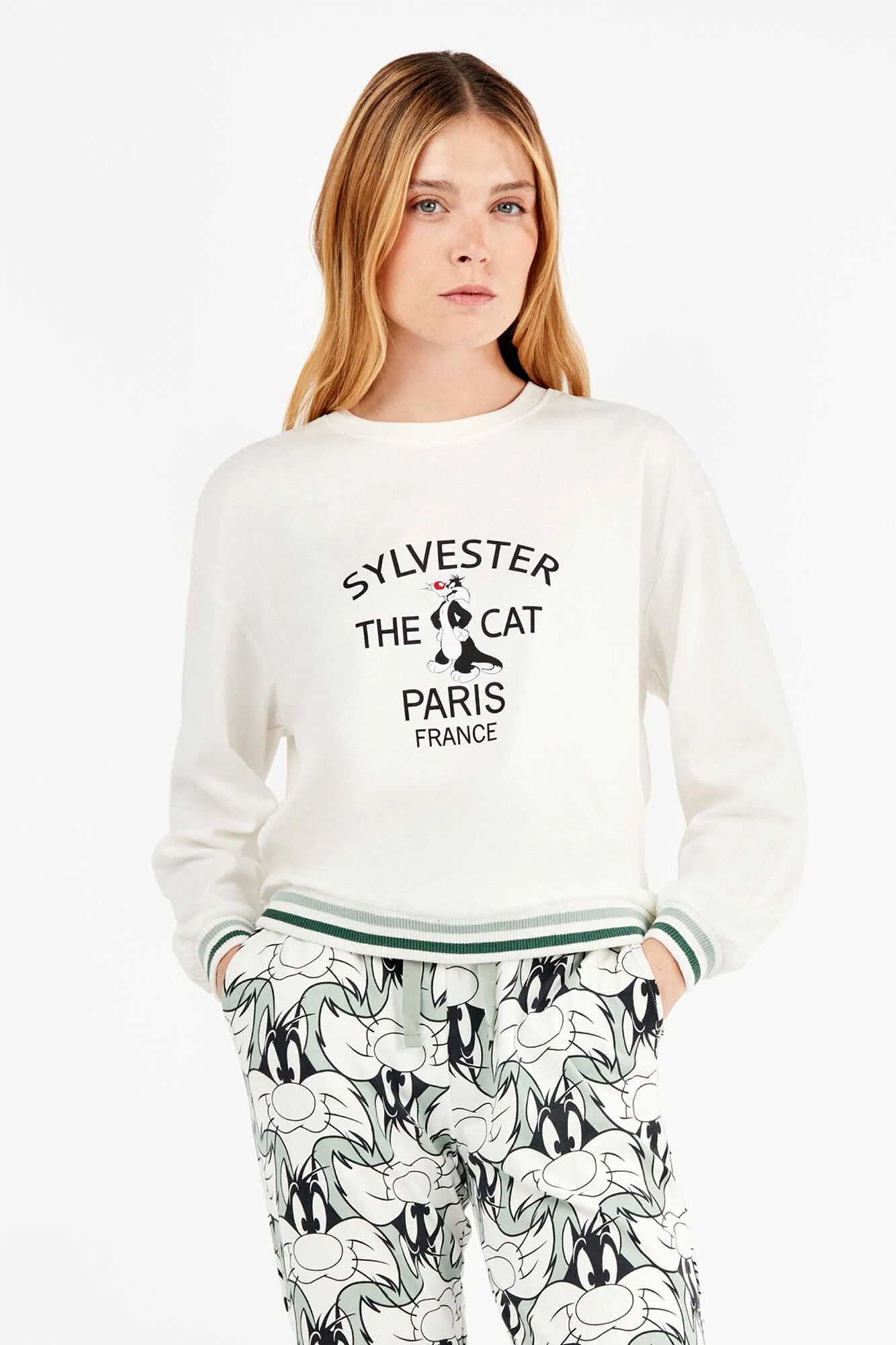 Gisela Conjunto pijama Sylvester en punto interlock