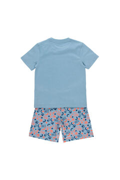 Womensecret Pijama malha curto de menino - orgânico azul