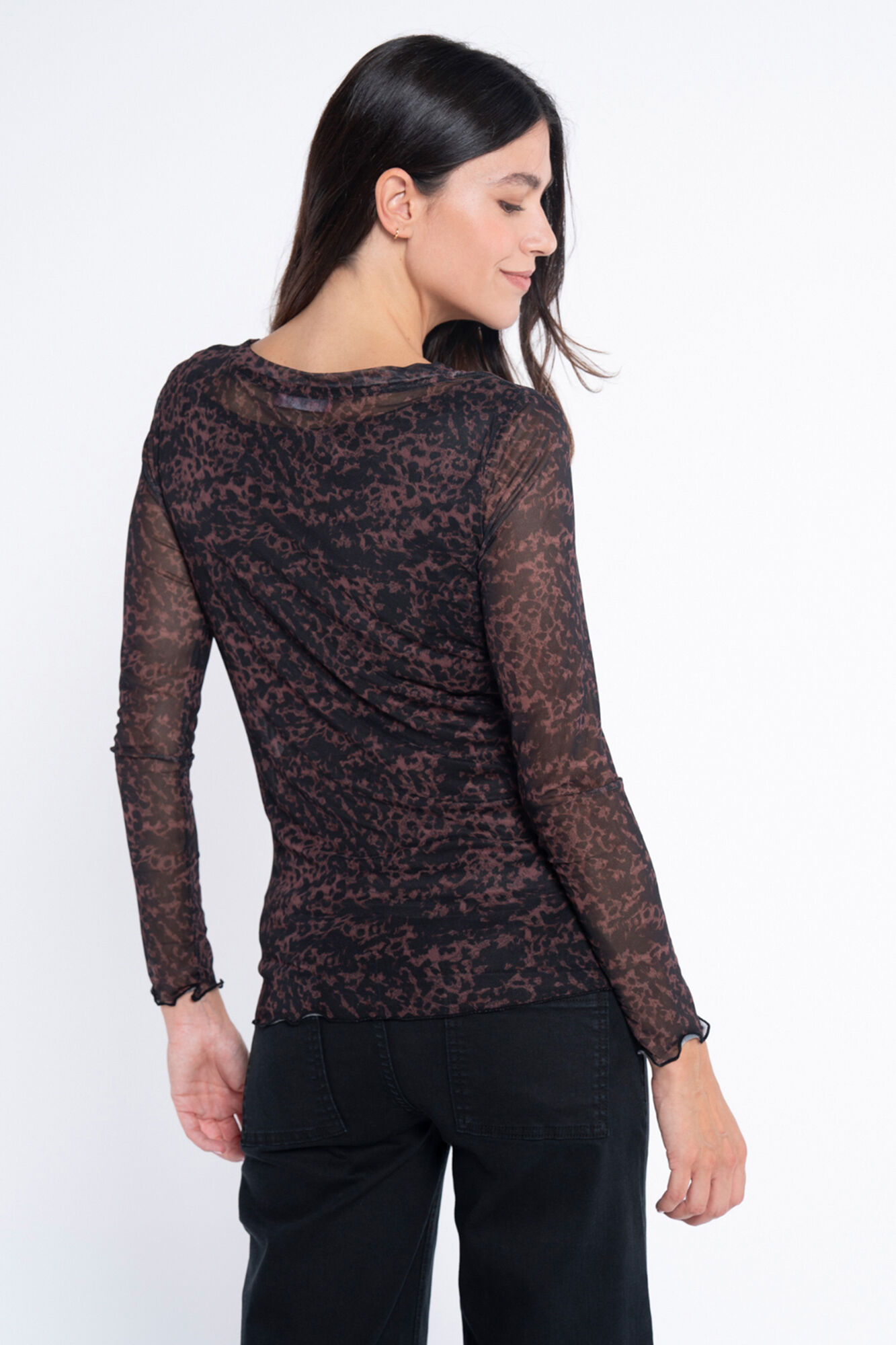 Ohma! Eng Print T&uuml;ll -T T-Shirt