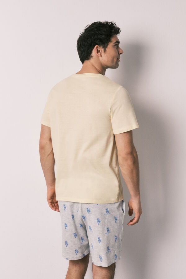 Women'secret Pyjama court pour homme en coton Hotwheels California imprim&eacute;