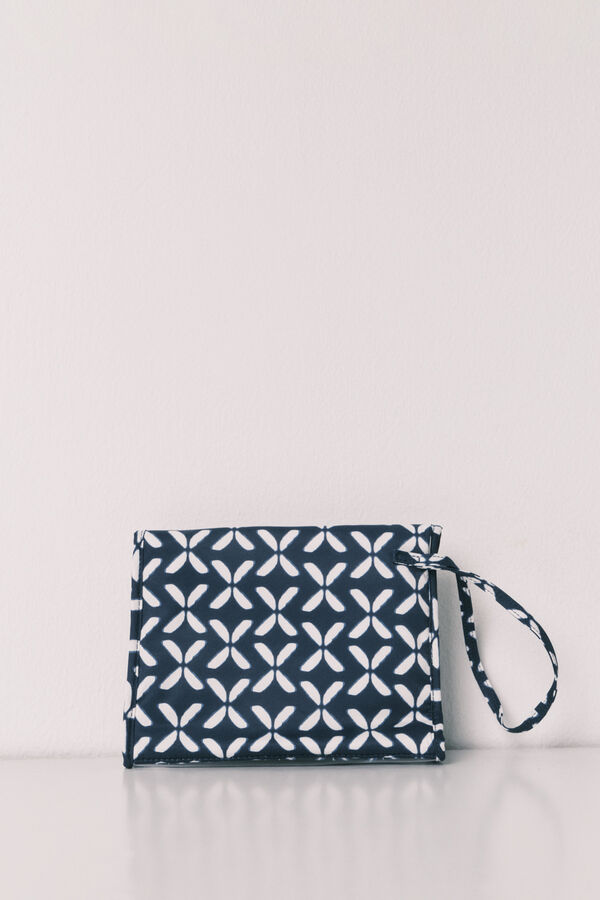 Women'secret Blue print 2 vanity cases blue