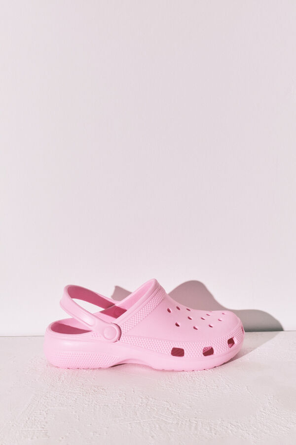 Women'secret Pink rubber clog slippers pink
