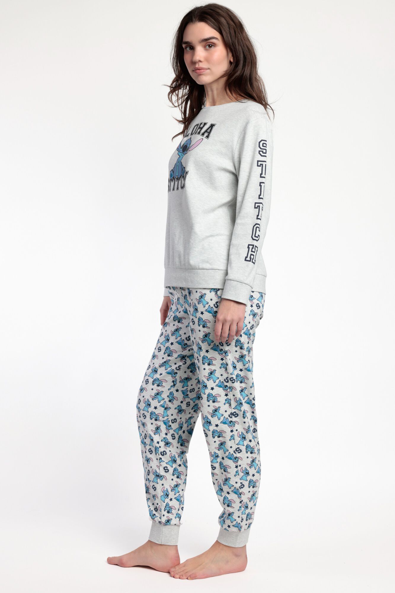 Admas Pijama Manga Larga Stitch 