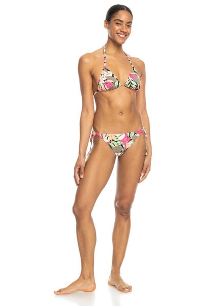 Womensecret Conjunto de bikini triangular para Mujer - Printed Beach Classics  gris