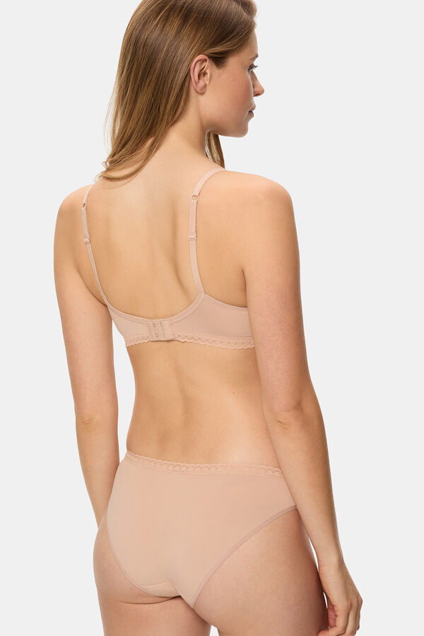 DIM microfibre panties  Bež
