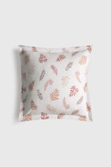 Textura Printed cushion cover nude