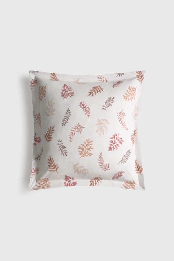 Textura Printed cushion cover nude