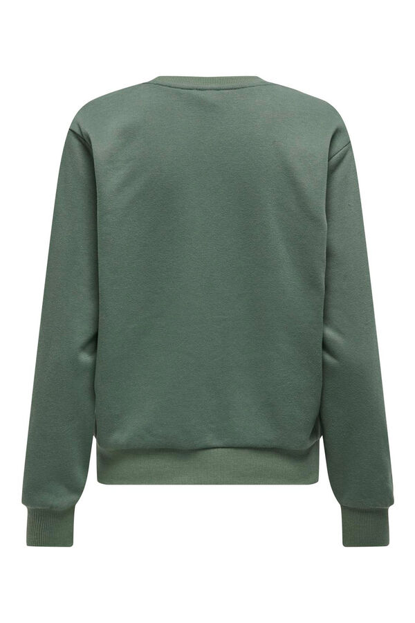 Only Play Sweatshirt mit Rundhalsausschnitt  Gr&uuml;n
