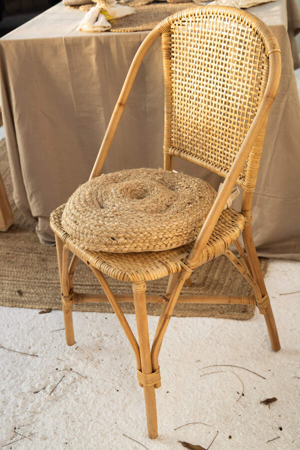 Womensecret Ural round chair cushion természetes