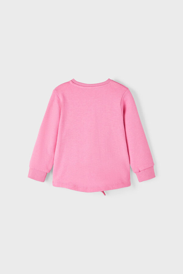 Womensecret Mini girls' T-shirt rózsaszín
