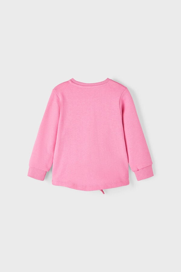 Womensecret T-shirt mini de menina rosa