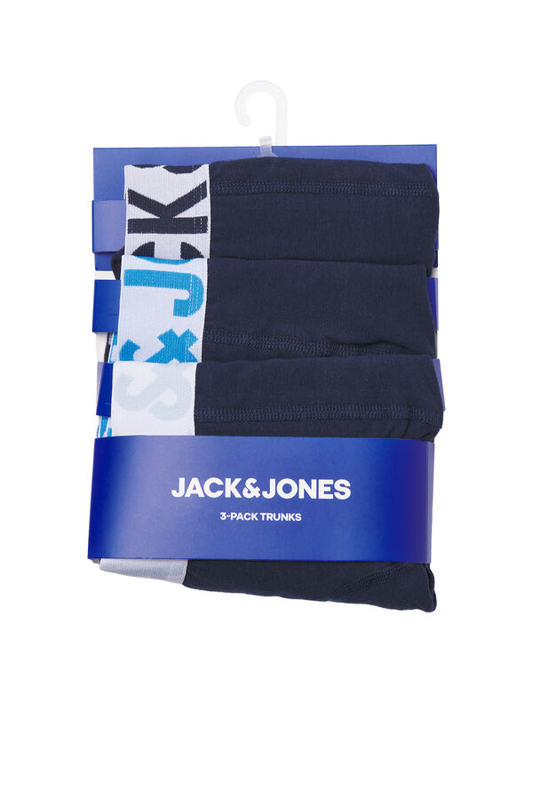 Jack & Jones Canvas vanity case blue