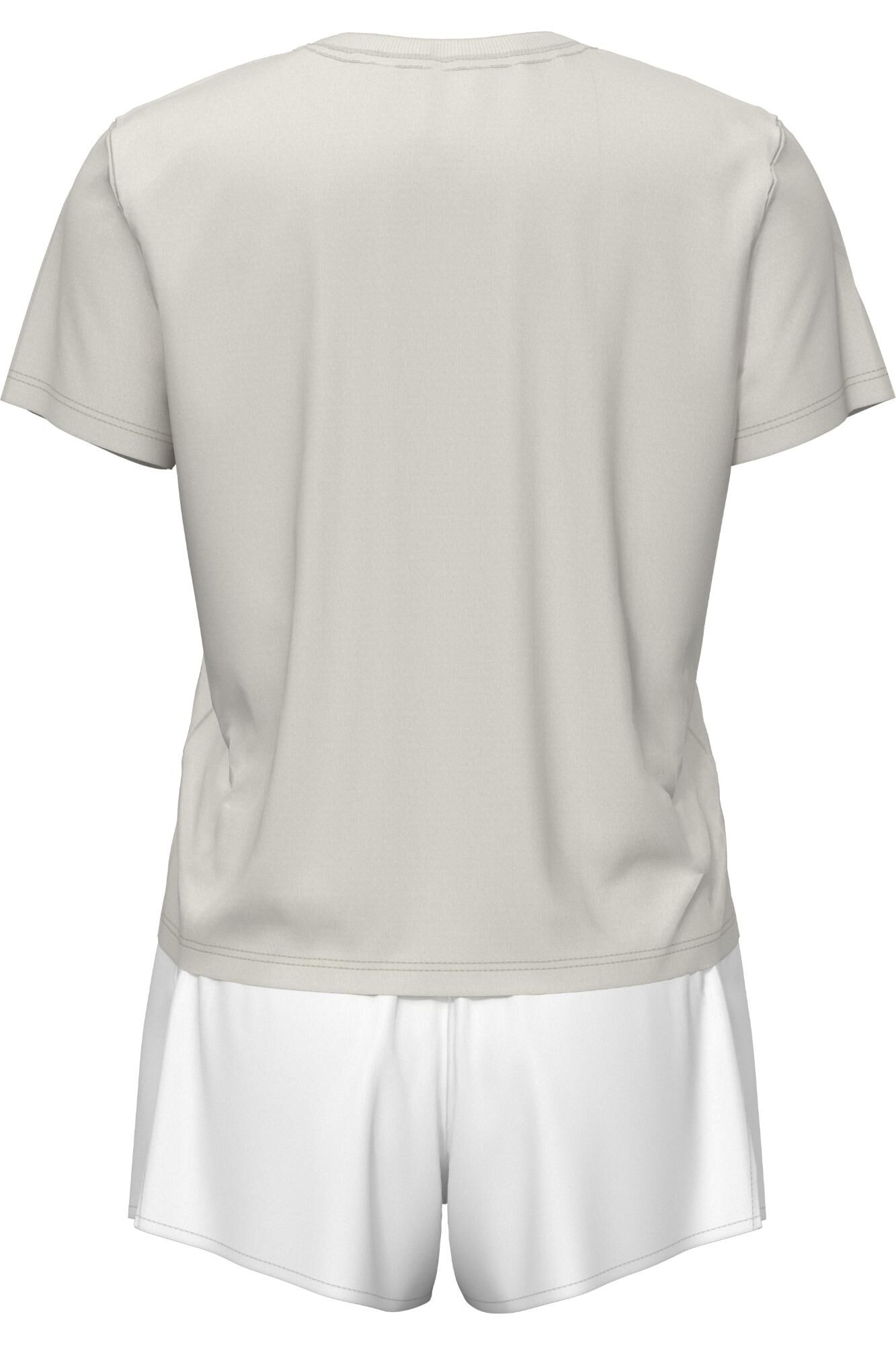 Calvin Klein Conjunto pijama corto liso logo