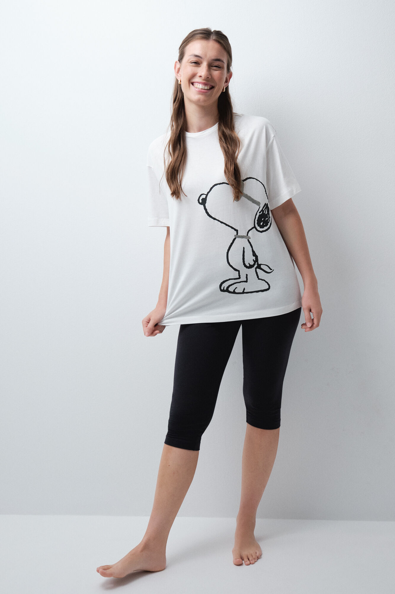 Women'secret Snoopy cotton legging pyjamas