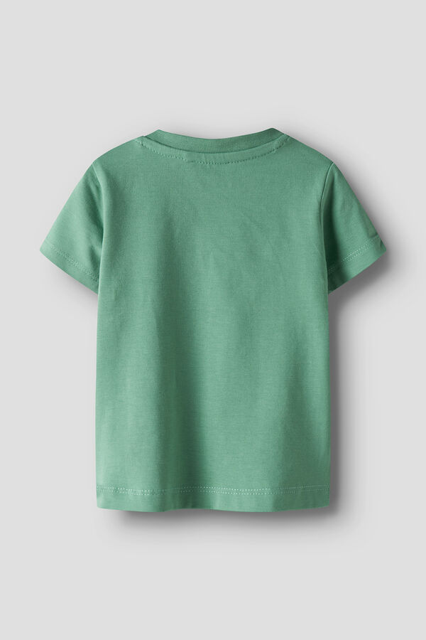 Name it Baby-T-Shirt mit Aufdruck Blau