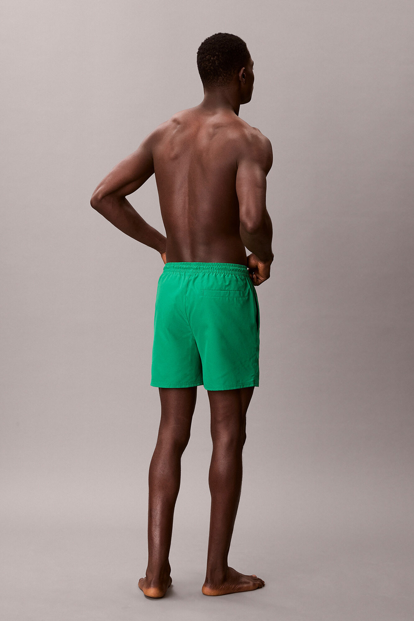 Calvin Klein Fato de banho de comprimento m&eacute;dio com cord&atilde;o