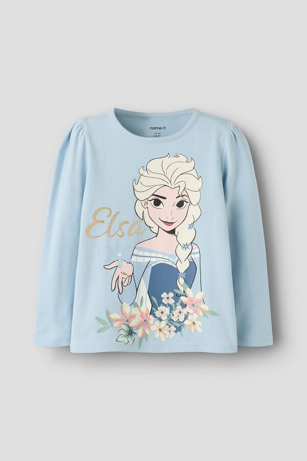 Name it Elsa T-shirt blue
