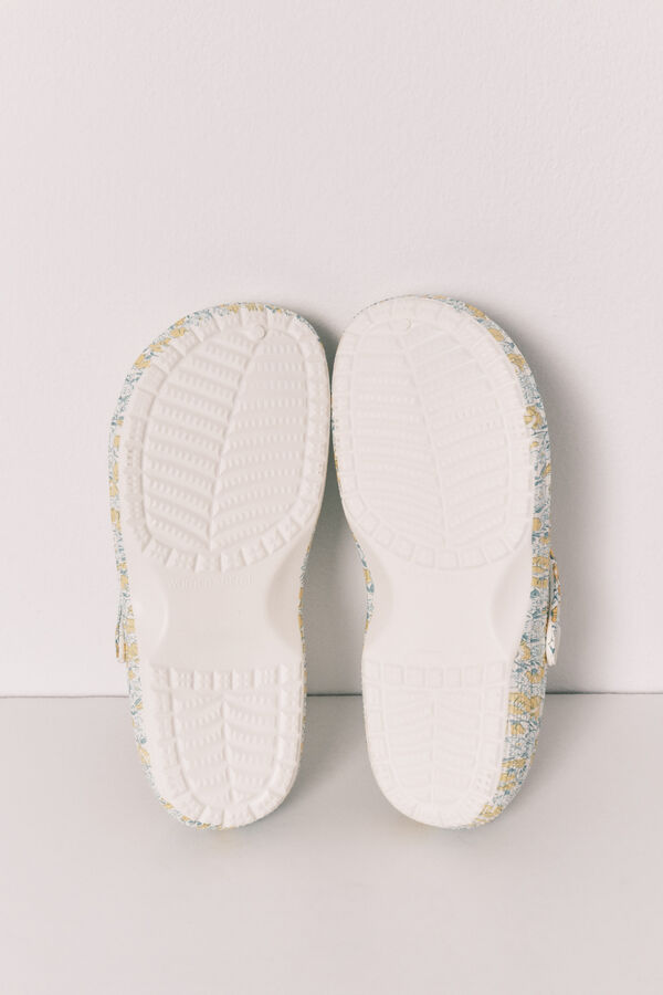 Women'secret Floral clog slippers printed