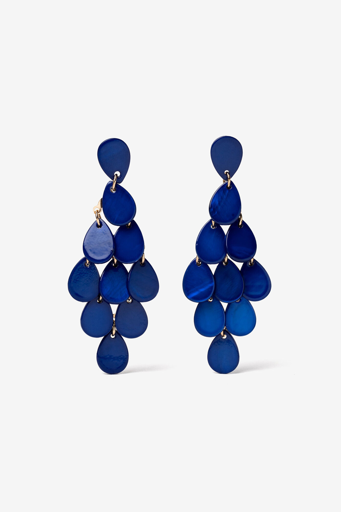 Vilanova Blue teardrop earrings