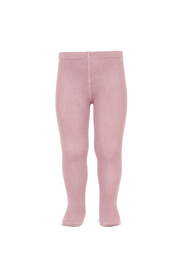 Condor Essentials plain knitted tights  pink