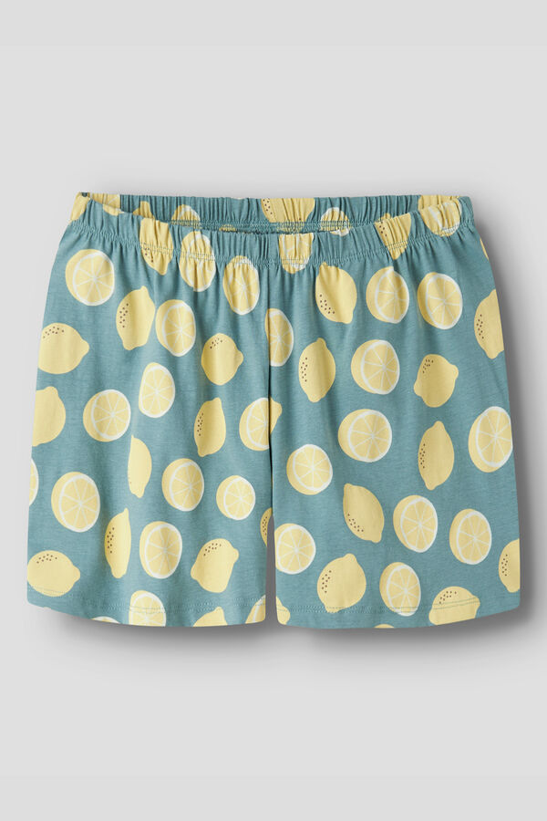 Name it Pijama corto de ni&ntilde;a turquesa