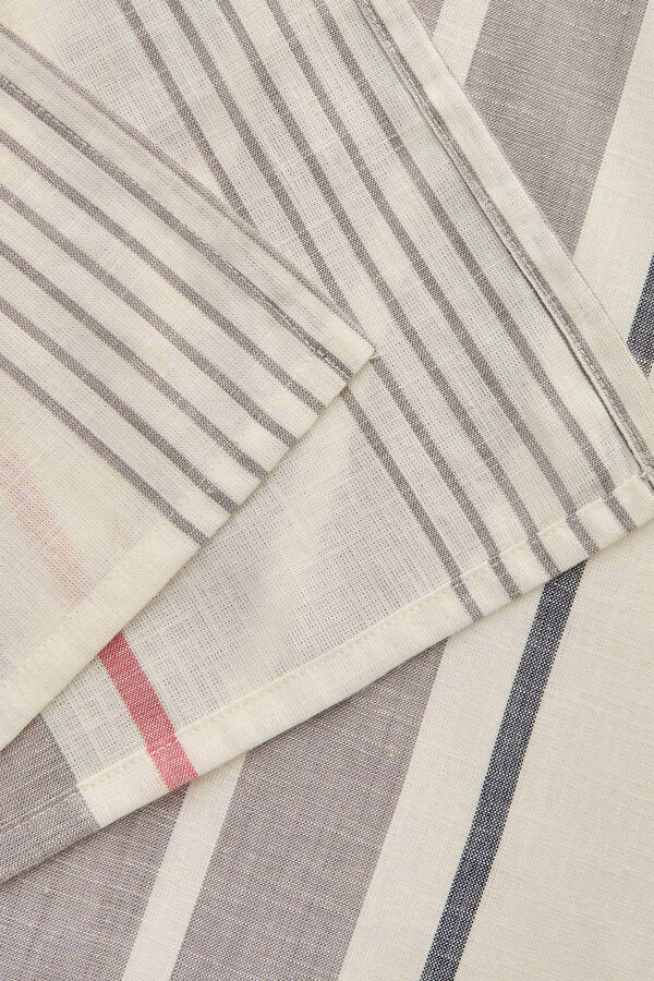 Womensecret Striped cotton duvet cover Siva
