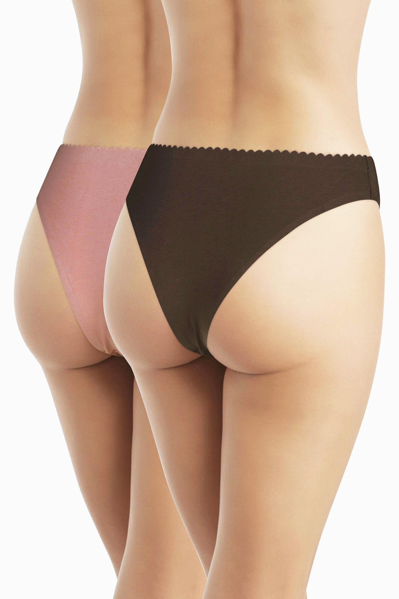 DIM Pack de 2 tangas sin costuras