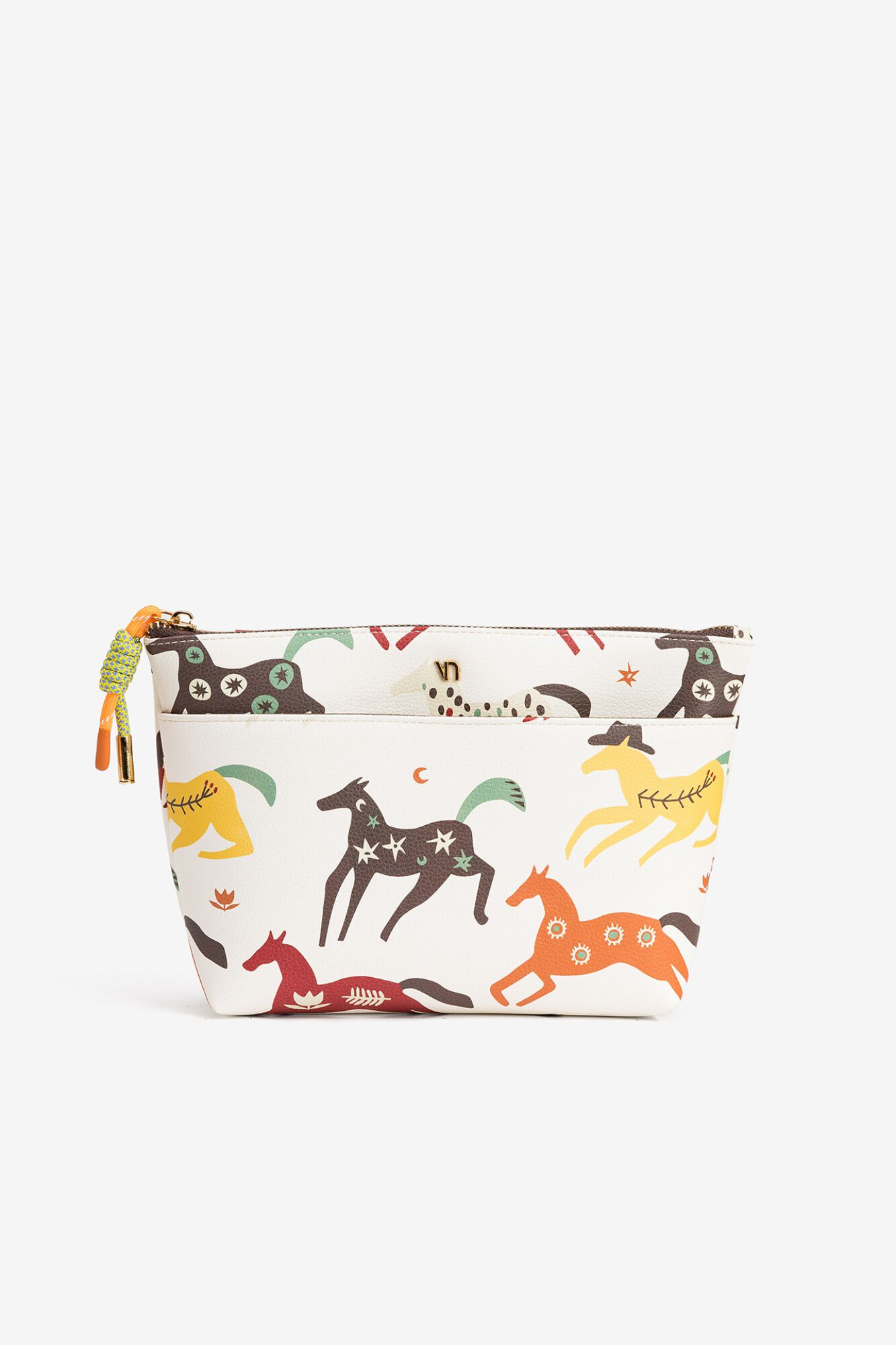 Vilanova Bolsa cosm&eacute;ticos estampada caballo