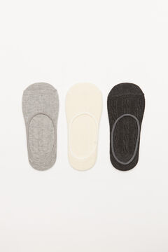 Womensecret 3-pack textured socks printed