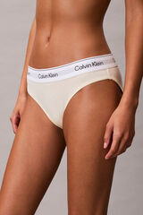 Calvin Klein Braga individual de mujer amarillo