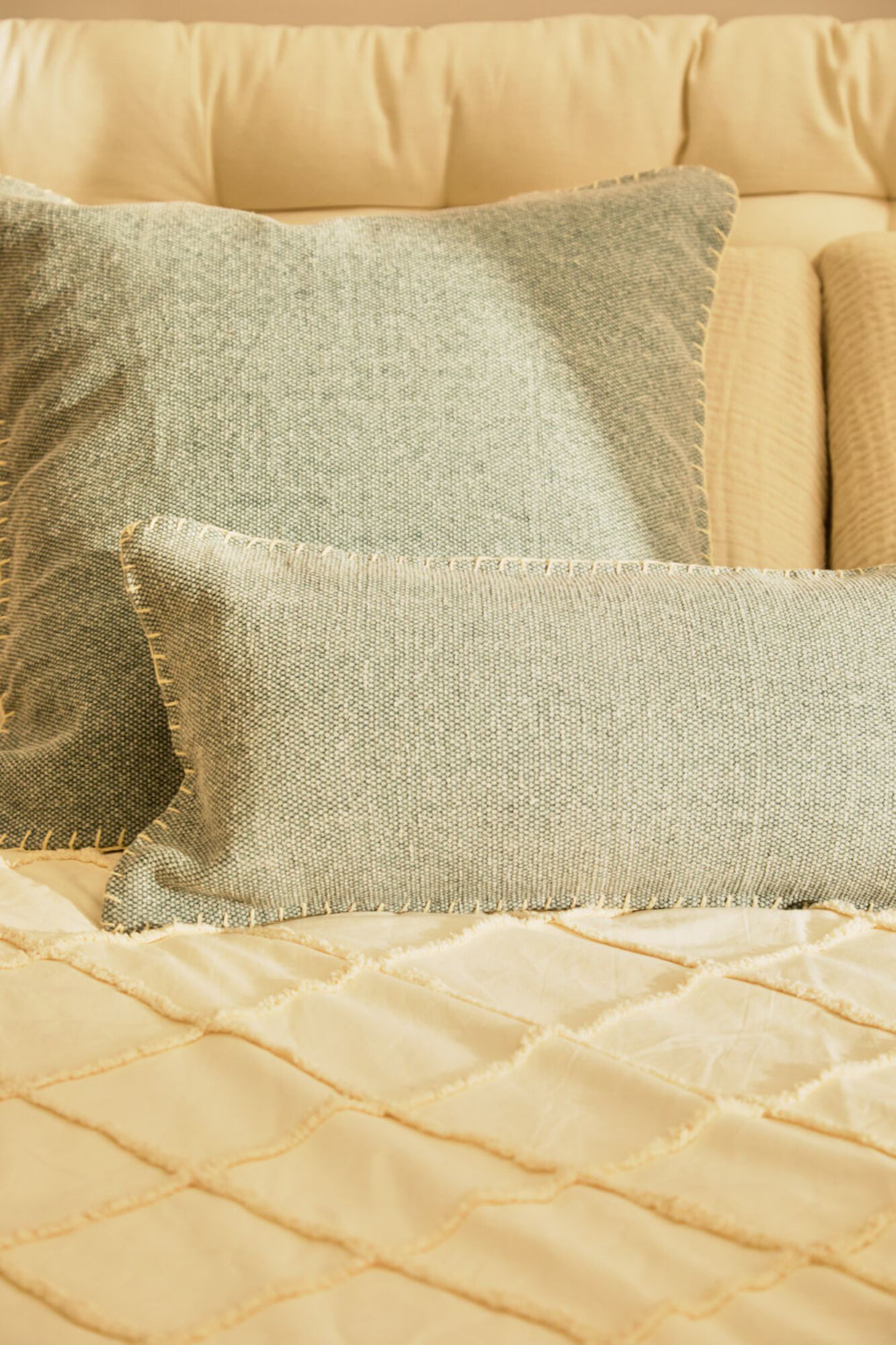 Calma House Baumwollkissenbezug 30x60