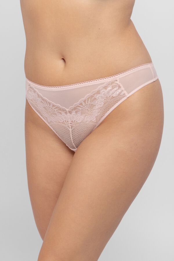 Dorina Pack de 2 tangas encaje Lincoln rosa
